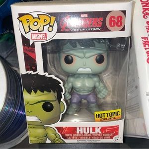 Avengers hulk 68 Funko pop mint condition